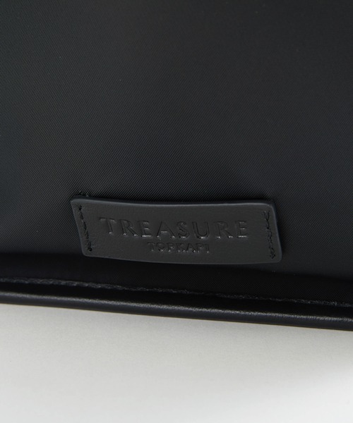 TREASURE TOPKAPI(トレジャートプカピ)の「【TREASURE TOPKAPI】ナイロン 2way レザーハンドル トートバッグ(トートバッグ・レディース・ブラック/グレイッシュベージュ・FREE)」の10枚目の写真