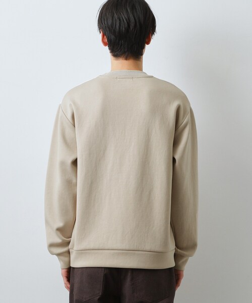 THE SHOP TK (ザ ショップ ティーケー )の「チェック柄ダンボール スウェット 洗濯機OK(Tシャツ/カットソー・メンズ・ホワイト系4/ホワイト系8/ベージュ系1・04/03/02)」の7枚目の写真