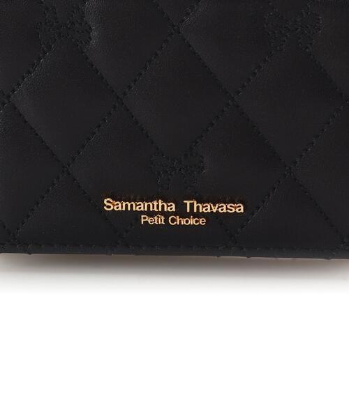 Samantha Thavasa Petit Choice(サマンサタバサ プチチョイス)の「リボンキルト ミニ財布(財布・レディース・オフホワイト/ブラック/ピンク/ブラウン・FREE)」の7枚目の写真