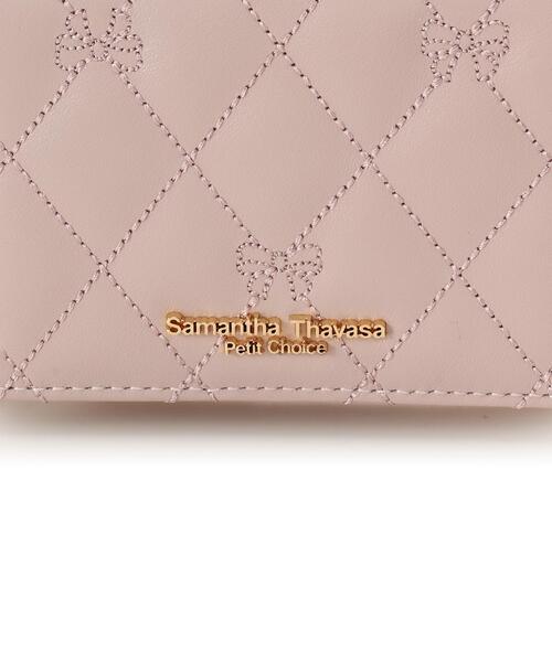 Samantha Thavasa Petit Choice(サマンサタバサ プチチョイス)の「リボンキルト ミニ財布(財布・レディース・オフホワイト/ブラック/ピンク/ブラウン・FREE)」の17枚目の写真