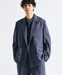 417 EDIFICE | 【EVALET / エバレット】メッシュWジャケット "セットアップ着用可能"(テーラードジャケット)