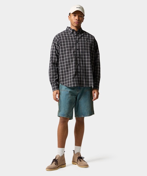 HUF(ハフ)の「MEGABLAST PLAID LS SHIRT(シャツ/ブラウス・メンズ・ブラック/ピンク系その他・S/M/L/XL/XXL)」の8枚目の写真