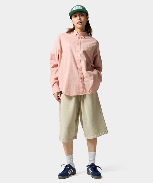 HUF(ハフ)の「MEGABLAST PLAID LS SHIRT(シャツ/ブラウス・メンズ・ブラック/ピンク系その他・S/M/L/XL/XXL)」の11枚目の写真