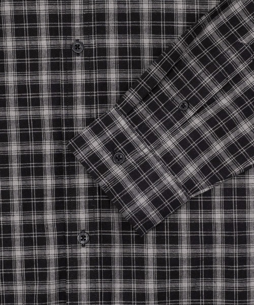 HUF(ハフ)の「MEGABLAST PLAID LS SHIRT(シャツ/ブラウス・メンズ・ブラック/ピンク系その他・S/M/L/XL/XXL)」の15枚目の写真