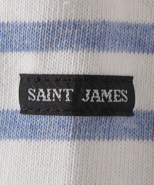 SAINT JAMES(セントジェームス)の「【SHIPS一部別注】SAINT JAMES:〈洗濯機可能〉OUESSANT LOOSE(Tシャツ/カットソー・レディース・ライトグレー/レッド/ワイン/ライトブルー・3)」の11枚目の写真