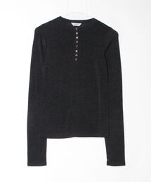 TODAYFUL（トゥデイフル）の「Henleyneck Soft Tops（Tシャツ/カットソー）」