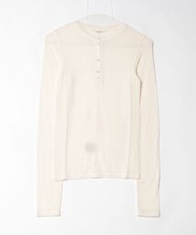 FIGURE（フィギュア）の「Henleyneck Soft Tops（Tシャツ/カットソー）」