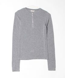 TODAYFUL（トゥデイフル）の「Henleyneck Soft Tops（Tシャツ/カットソー）」