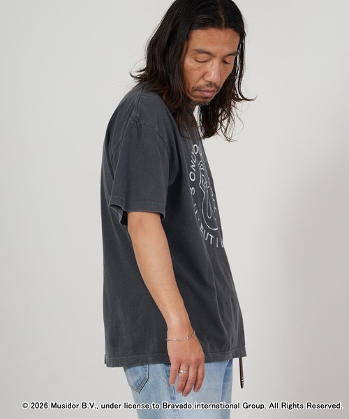 GOOD ROCK SPEED(グッドロックスピード)の「GOOD ROCK SPEED/グッドロックスピード THE ROLLING STONES ローリング・ストーンズ ベロ・マーク 丸胴 ピグメント加工バンドTシャツ 秋 秋服 2026年秋冬(Tシャツ/カットソー・メンズ・チャコールグレー・S/M/L)」の16枚目の写真