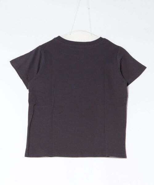 GORGE(ゴージ)の「フロッキーロゴデザインTシャツ/春夏/全3色(Tシャツ/カットソー・レディース・オフホワイト/チャコール/オートミール・F)」の8枚目の写真