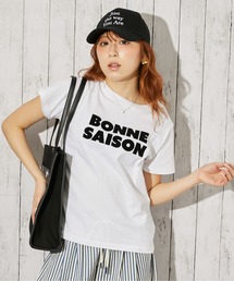フロッキーロゴデザインTシャツ/春夏/全3色