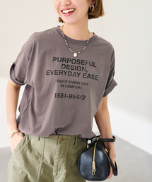 FRAMeWORK（フレームワーク）の「カスレロゴプリントTシャツ（Tシャツ/カットソー）」