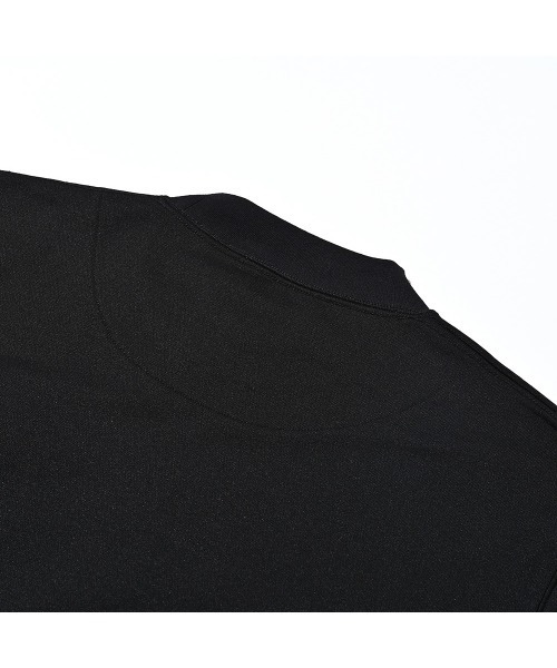 g-stage（ジーステージ）の「【RS】【g-stage】温熱保温機能 ストレッチ モックネックカットソー（Tシャツ/カットソー・メンズ・グリーン/ブラック・50/48/46）」の3枚目の写真