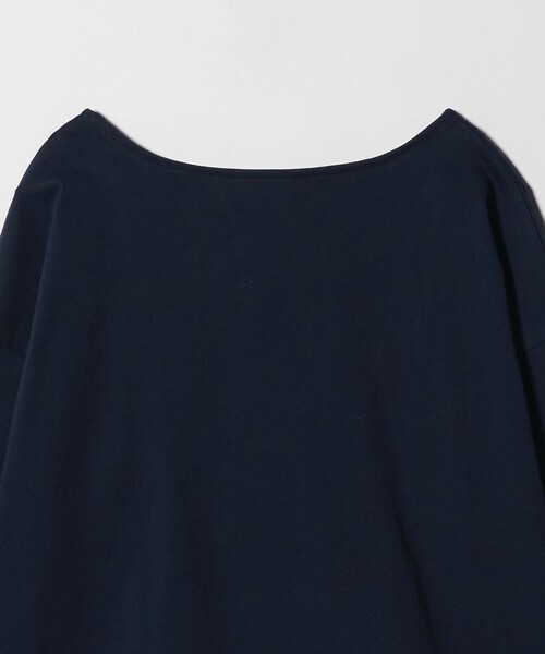 ONIT（オニット）の「＜ONIT＞バックオープン ロングスリーブ Tシャツ（Tシャツ/カットソー・レディース・ネイビー・2）」の3枚目の写真