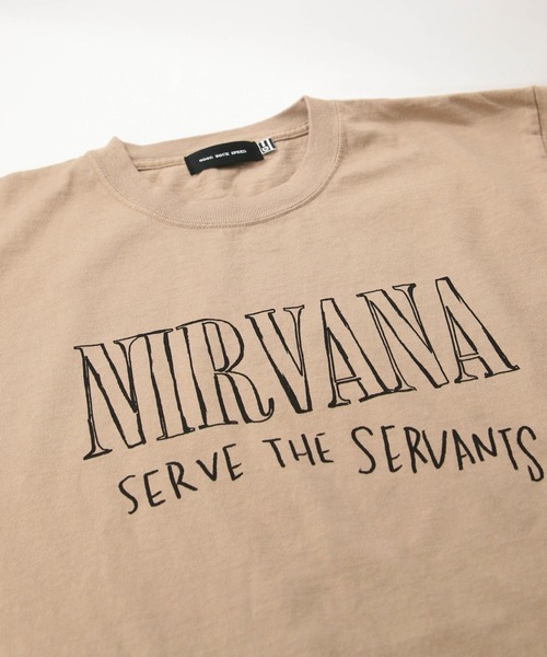 GOOD ROCK SPEED（グッドロックスピード）の「ＮＩＲＶＡＮＡ手描きT（Tシャツ/カットソー・レディース・ライトベージュ・FREE）」の18枚目の写真