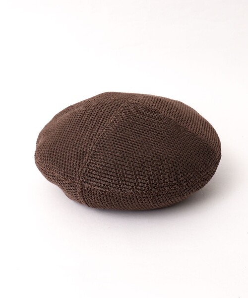 Nine Tailor(ナインテイラー)の「【Nine Tailor/ナインテーラー】Gardenia Beret N-1640(ハンチング/ベレー帽・メンズ・ブラック/ブラウン・FREE)」の3枚目の写真