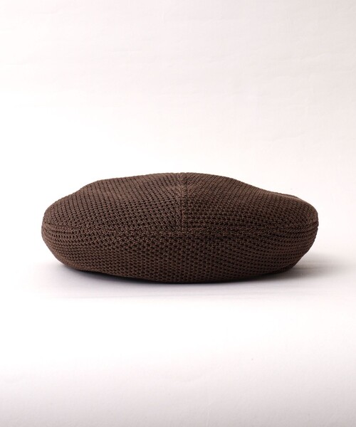Nine Tailor(ナインテイラー)の「【Nine Tailor/ナインテーラー】Gardenia Beret N-1640(ハンチング/ベレー帽・メンズ・ブラック/ブラウン・FREE)」の6枚目の写真