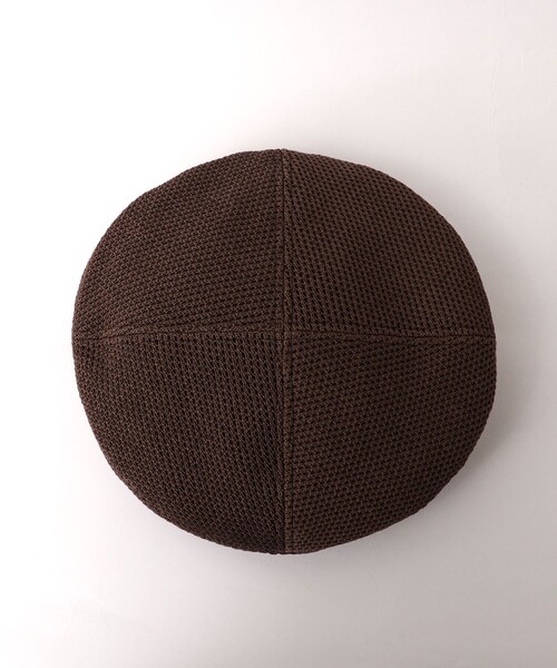 Nine Tailor(ナインテイラー)の「【Nine Tailor/ナインテーラー】Gardenia Beret N-1640(ハンチング/ベレー帽・メンズ・ブラック/ブラウン・FREE)」の7枚目の写真