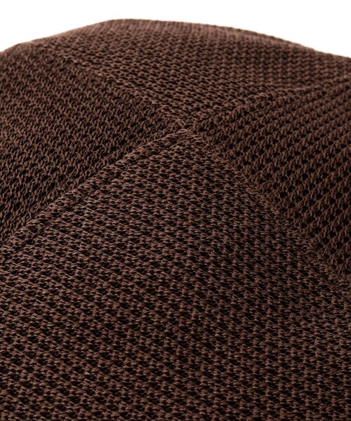 Nine Tailor(ナインテイラー)の「【Nine Tailor/ナインテーラー】Gardenia Beret N-1640(ハンチング/ベレー帽・メンズ・ブラック/ブラウン・FREE)」の8枚目の写真
