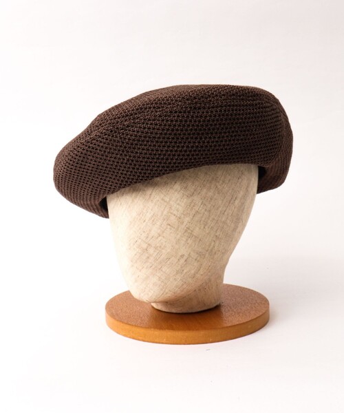 Nine Tailor(ナインテイラー)の「【Nine Tailor/ナインテーラー】Gardenia Beret N-1640(ハンチング/ベレー帽・メンズ・ブラック/ブラウン・FREE)」の12枚目の写真