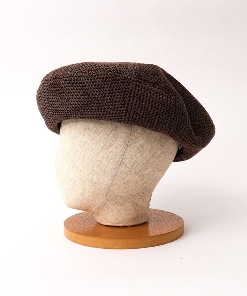 Nine Tailor(ナインテイラー)の「【Nine Tailor/ナインテーラー】Gardenia Beret N-1640(ハンチング/ベレー帽・メンズ・ブラック/ブラウン・FREE)」の13枚目の写真