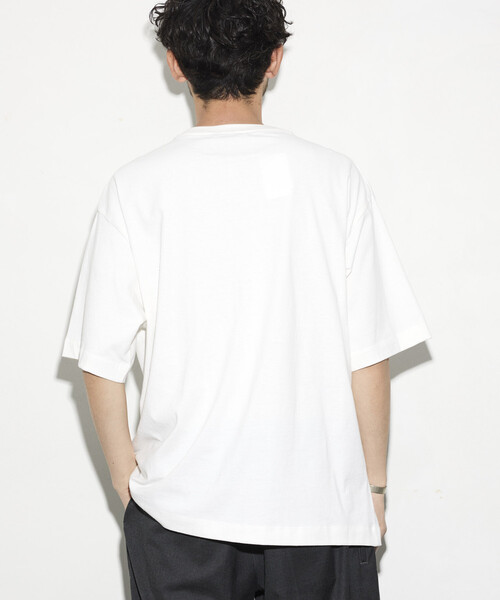Firsthand（ファーストハンド）の「Firsthand/ファーストハンド 6オンス フロントロゴプリント クルーネックTシャツ / プリントTシャツ PRINT BIG FIRST（Tシャツ/カットソー・メンズ・ブルーグレー/ブラック/グレー/チャコールグレー/ホワイト・LARGE/MEDIUM）」の18枚目の写真