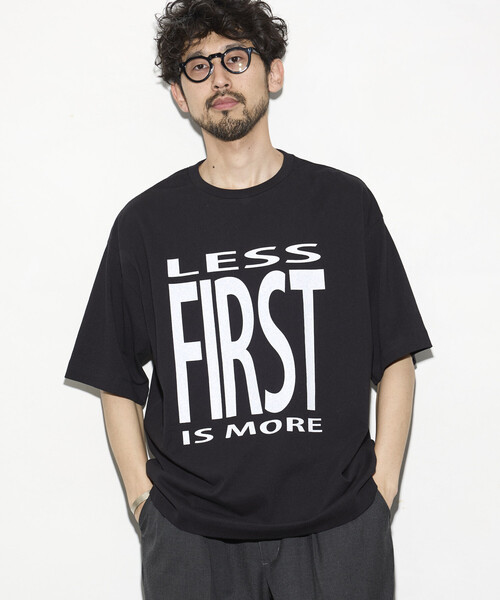 Firsthand（ファーストハンド）の「Firsthand/ファーストハンド 6オンス フロントロゴプリント クルーネックTシャツ / プリントTシャツ PRINT BIG FIRST（Tシャツ/カットソー・メンズ・ブルーグレー/ブラック/グレー/チャコールグレー/ホワイト・LARGE/MEDIUM）」の19枚目の写真