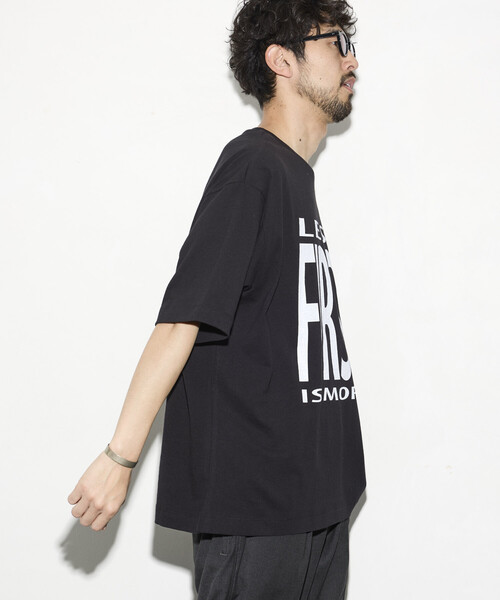 Firsthand（ファーストハンド）の「Firsthand/ファーストハンド 6オンス フロントロゴプリント クルーネックTシャツ / プリントTシャツ PRINT BIG FIRST（Tシャツ/カットソー・メンズ・ブルーグレー/ブラック/グレー/チャコールグレー/ホワイト・LARGE/MEDIUM）」の20枚目の写真
