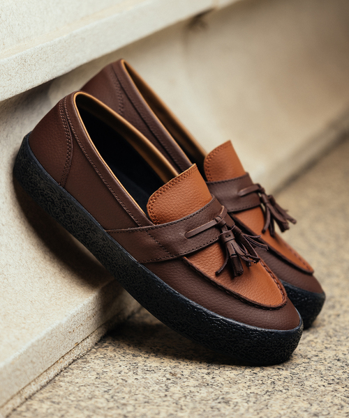 Last Resort AB(ラストリゾート・エービー)の「Last Resort AB / ラストリゾートエービー VM005 ローファー コンビ(スニーカー・メンズ・ブラウン・26cm/26.5cm/27cm/27.5cm/28cm)」の1枚目の写真