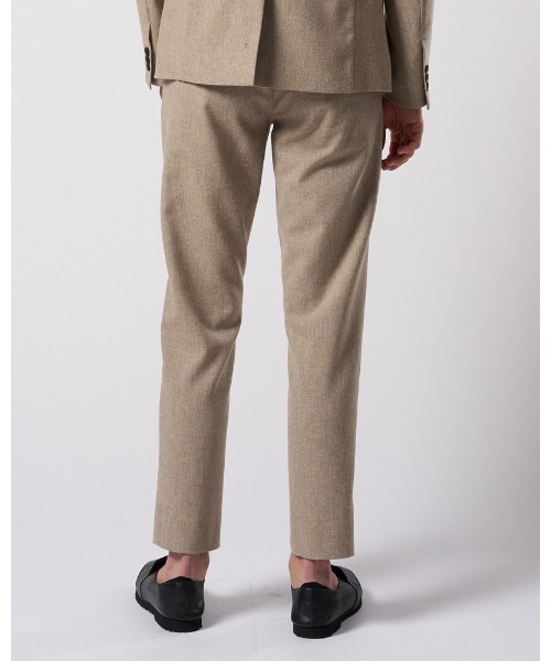 wjk（ダヴルジェイケイ）の「comfort pin-tuck slim slacks（スラックス・メンズ・ブラック/ベージュ/ネイビー・SMALL/MEDIUM/LARGE/X-LARGE）」の8枚目の写真