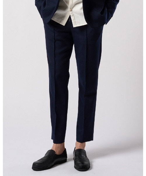 wjk（ダヴルジェイケイ）の「comfort pin-tuck slim slacks（スラックス・メンズ・ブラック/ベージュ/ネイビー・SMALL/MEDIUM/LARGE/X-LARGE）」の14枚目の写真