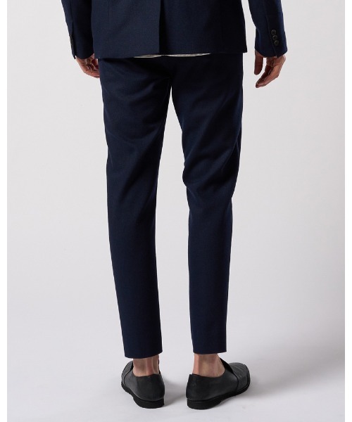 wjk（ダヴルジェイケイ）の「comfort pin-tuck slim slacks（スラックス・メンズ・ブラック/ベージュ/ネイビー・SMALL/MEDIUM/LARGE/X-LARGE）」の16枚目の写真