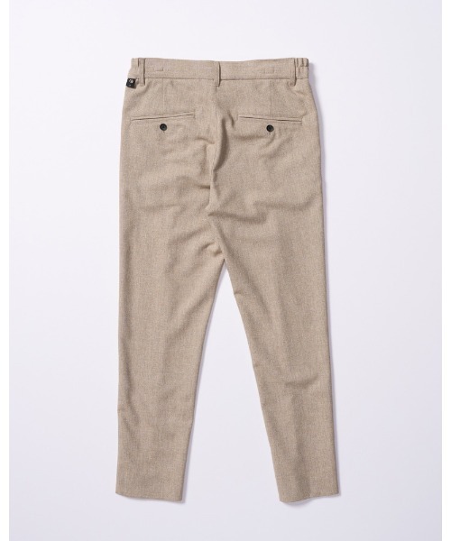 wjk（ダヴルジェイケイ）の「comfort pin-tuck slim slacks（スラックス・メンズ・ブラック/ベージュ/ネイビー・SMALL/MEDIUM/LARGE/X-LARGE）」の5枚目の写真