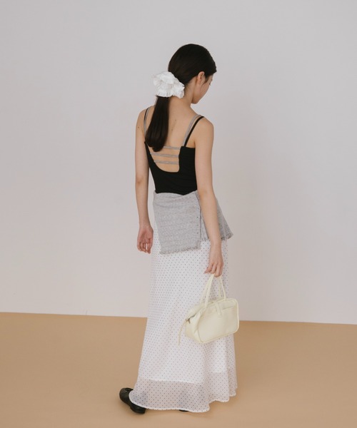 duei(デュイ)の「アウトポケットスクエアミニハンドバッグ / ショルダーバッグ(ショルダーバッグ・レディース・ブラック/ライトイエロー/ホワイト・FREE)」の10枚目の写真