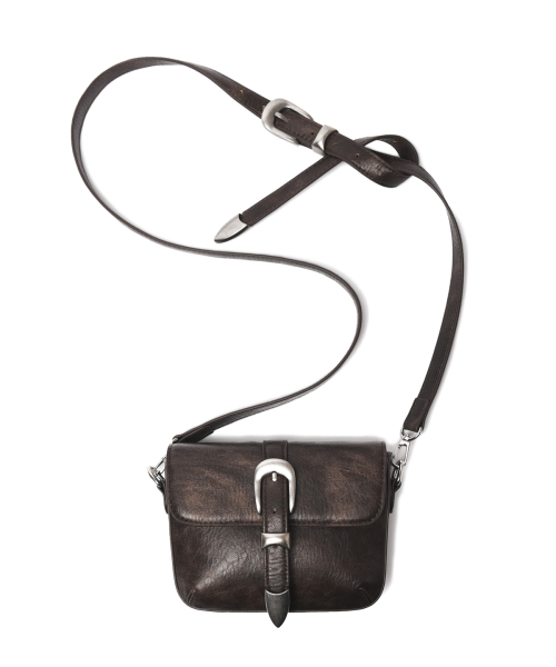 NONOVERSTIC(ノンオーバースティック)の「Western Belt Bag VTG Chocolate(メッセンジャーバッグ・レディース・その他・FREE)」の1枚目の写真