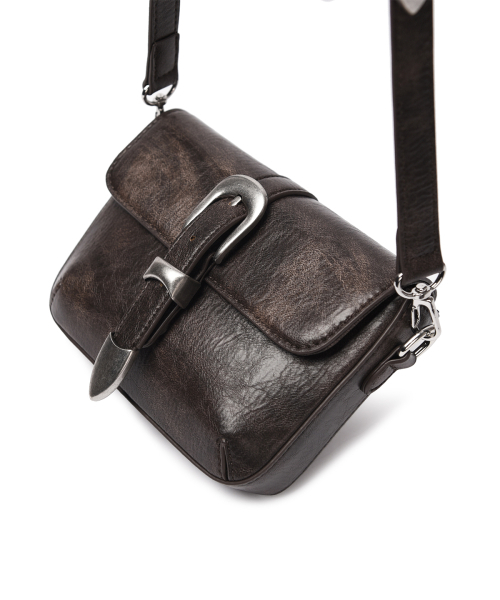 NONOVERSTIC(ノンオーバースティック)の「Western Belt Bag VTG Chocolate(メッセンジャーバッグ・レディース・その他・FREE)」の3枚目の写真