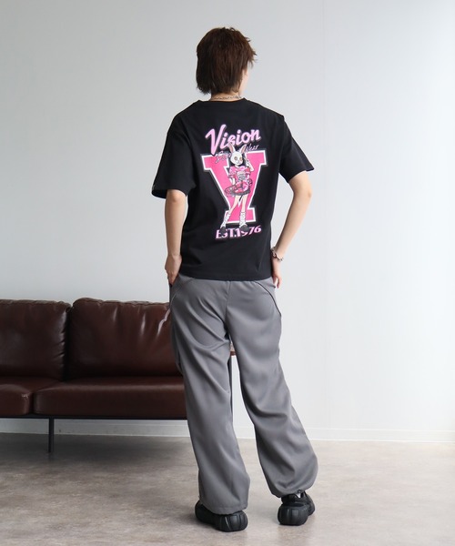 VISION STREET WEAR(ヴィジョンストリートウェア)の「【VISION STREET WEAR/ヴィジョンストリートウェア】アソート アートワークデザイン 半袖Tシャツ(Tシャツ/カットソー・メンズ・ホワイト系3/ブラック系2/ホワイト系1/ホワイト系2/ブラウン系1/ブラウン系2/ブラック系3/パープル系1/ブラック系1・FREE/M/L/LL)」の16枚目の写真