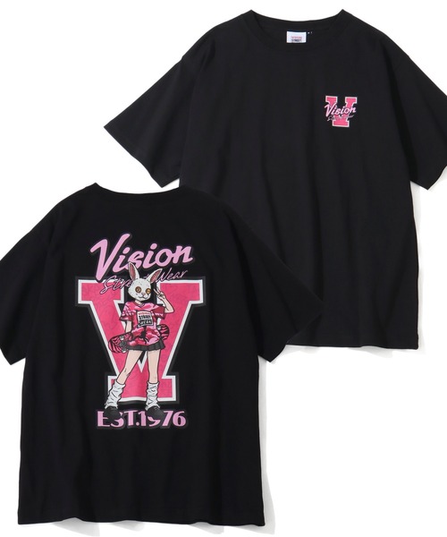 VISION STREET WEAR(ヴィジョンストリートウェア)の「【VISION STREET WEAR/ヴィジョンストリートウェア】アソート アートワークデザイン 半袖Tシャツ(Tシャツ/カットソー・メンズ・ホワイト系3/ブラック系2/ホワイト系1/ホワイト系2/ブラウン系1/ブラウン系2/ブラック系3/パープル系1/ブラック系1・FREE/M/L/LL)」の18枚目の写真