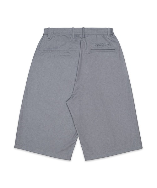 Chocolate Jesus (チョコレートジーザス )の「CJ 2 TUCK WIDE SHORTS(スラックス・メンズ・ネイビー/ブラック系その他/グレー・MEDIUM/LARGE/X-LARGE)」の6枚目の写真