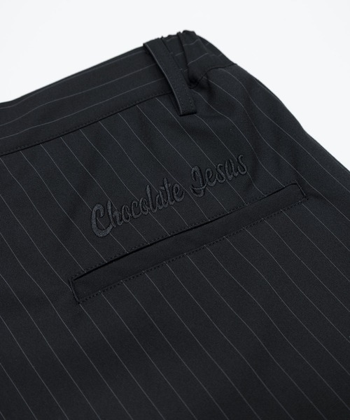 Chocolate Jesus (チョコレートジーザス )の「CJ 2 TUCK WIDE SHORTS(スラックス・メンズ・ネイビー/ブラック系その他/グレー・MEDIUM/LARGE/X-LARGE)」の5枚目の写真