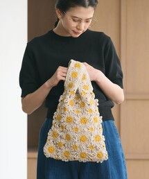 The Bagmati（ザバグマティ）の「＜The Bagmati＞フラワー ショッパーバッグ（トートバッグ）」