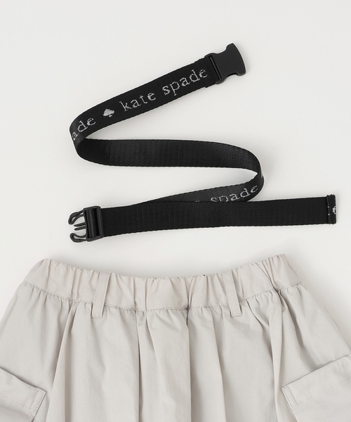 kate spade new york kids(ケイトスペードニューヨーク)の「カーゴバルーンスカート(スカート・キッズ・ブラック/ベージュ・120cm/150cm/160cm/140cm/130cm)」の5枚目の写真