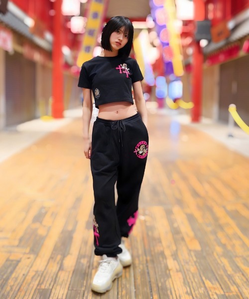 GALFY(ガルフィー)の「【別注】GA×GALFY-別注十字架わんわんスウェットパンツ(スウェットパンツ・メンズ・ホワイト/ブラック/ブラック系2・S/L/XL)」の19枚目の写真