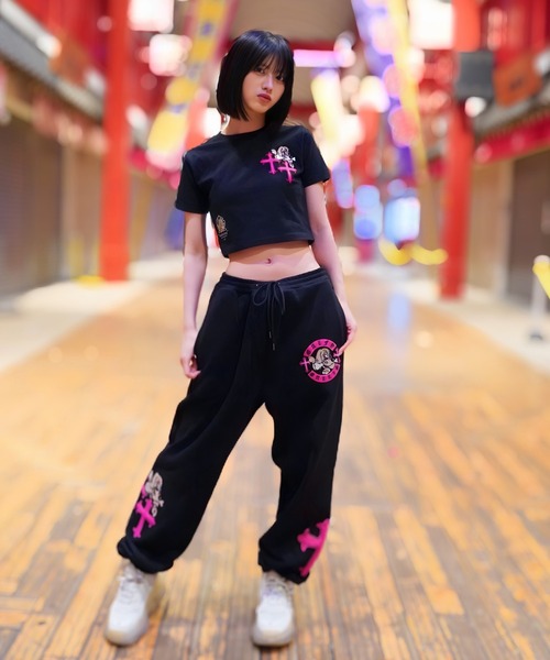GALFY(ガルフィー)の「【別注】GA×GALFY-別注十字架わんわんスウェットパンツ(スウェットパンツ・メンズ・ホワイト/ブラック/ブラック系2・S/L/XL)」の21枚目の写真