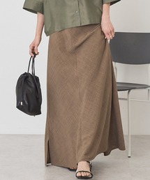 AMERICAN HOLIC | 【接触冷感・イージーケア】リネンライクマーメイドスカート(スカート)