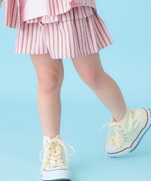 SHOO・LA・RUE | 【110-140cm】サッカーストライプフリルスカパン(スカート)