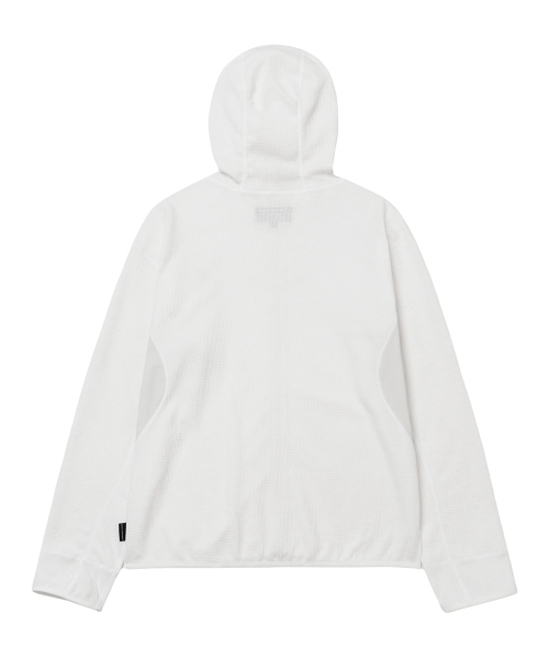 PHYPS MOTORCYCLE(フィップスモーターサイクル)の「H-Tech Light Weight Waffle Hoodie Zip-Up Light Gray(パーカー・レディース・その他・SMALL/MEDIUM/LARGE/X-LARGE)」の3枚目の写真