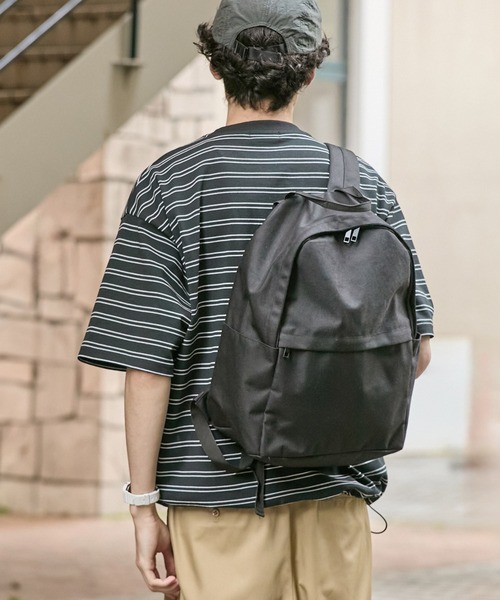 HECT(ヘクト)の「【HECT】One Point Logo Drawstring S/S Pocket Tee / ワンポイントロゴ刺繍 ドロスト 半袖ポケットTシャツ<吸水速乾>(Tシャツ/カットソー・メンズ・ホワイト系/ブラック/モカ/ダークネイビー/ブラック系/ネイビー系/グレー/オフホワイト・M/XL/L)」の17枚目の写真