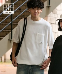 HECT（ヘクト）の「【HECT】One Point Logo Drawstring S/S Pocket Tee / ワンポイントロゴ刺繍 ドロスト 半袖ポケットTシャツ＜吸水速乾＞（Tシャツ/カットソー）」
