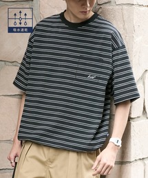 HECT（ヘクト）の「【HECT】One Point Logo Drawstring S/S Pocket Tee / ワンポイントロゴ刺繍 ドロスト 半袖ポケットTシャツ＜吸水速乾＞（Tシャツ/カットソー）」